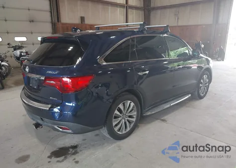 2014 Acura Mdx Technology Package from USA, damaged, VIN 5FRYD4H42EB022921